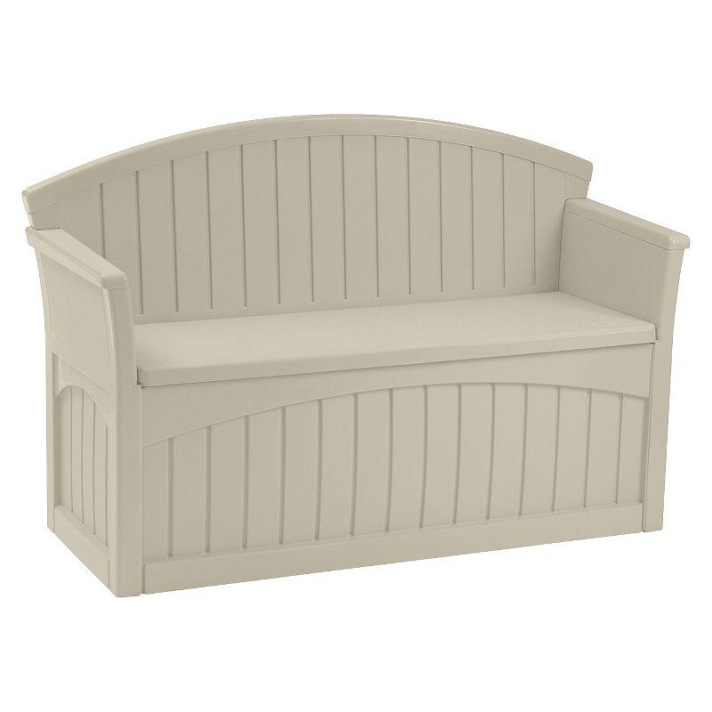 Suncast Suncast 50 Gallon Patio Storage Bench - Light Taupe