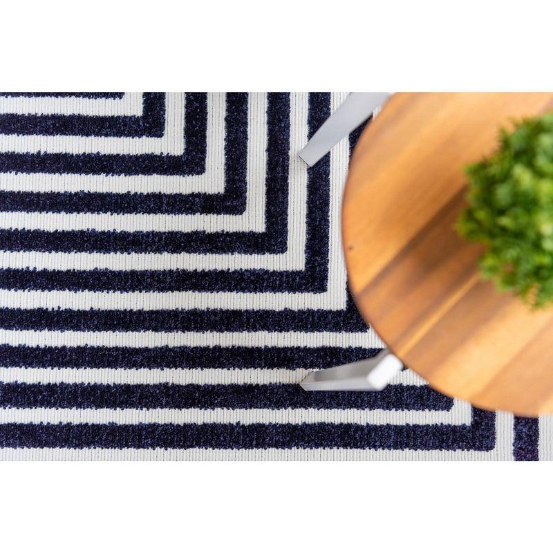 Sabrina Soto Outdoor Prescott Geometric Woven Area Rug