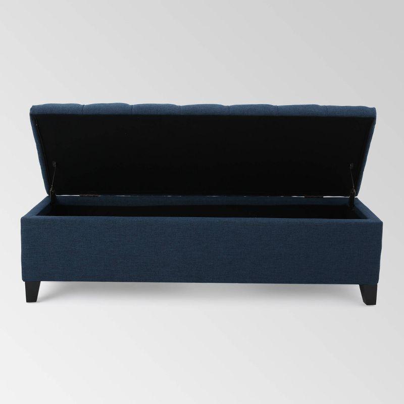 Ottilie Storage Ottoman - Christopher Knight Home