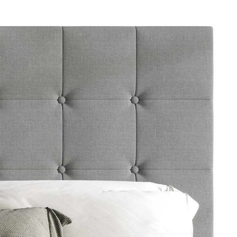 Home Design Full Ida Headboard Gray