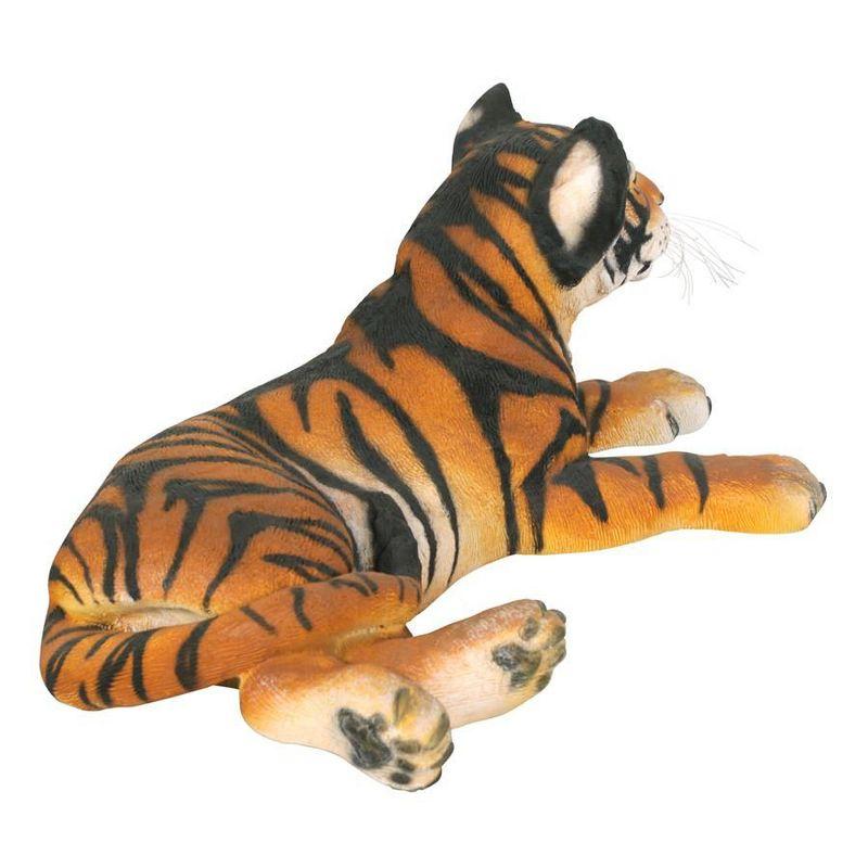 Design Toscano The Grand Scale Wildlife Animal Lying Down Tiger Cub Statue