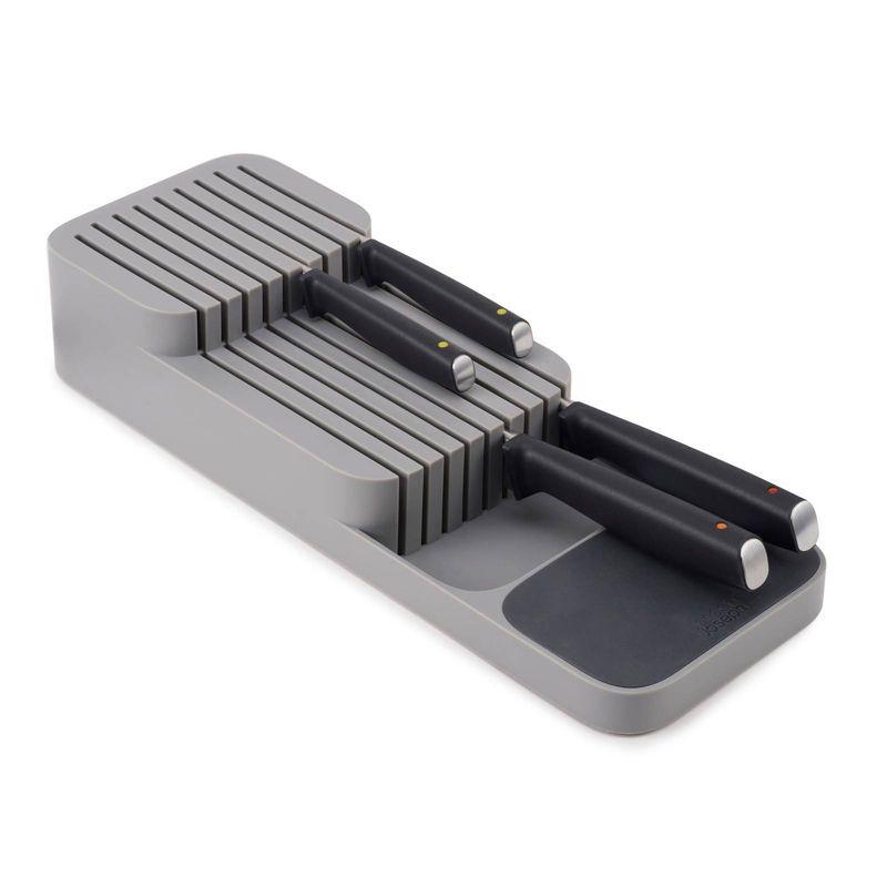 Joseph Joseph DrawerStore Compact Knife organizer- Gray