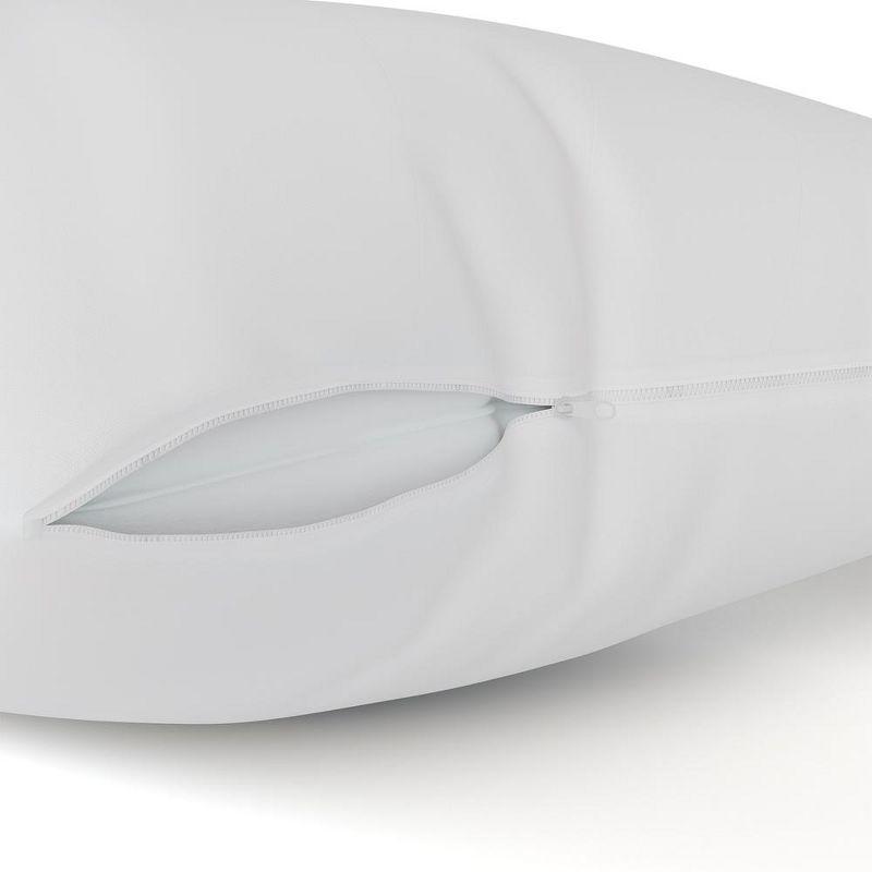 Standard White Hypoallergenic Poly-Cotton Pillow Protector Set