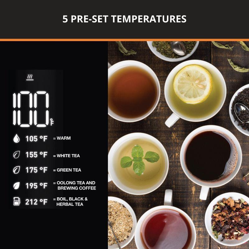 Krups Smart Temp Digital Kettle 1.7 L