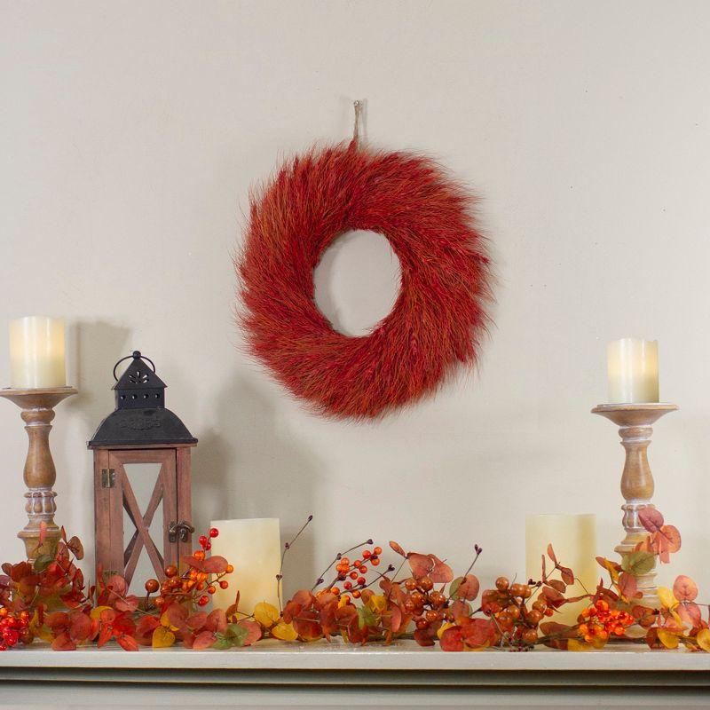 Autumn Elegance 13.6'' Red and Orange Berry Fall Garland