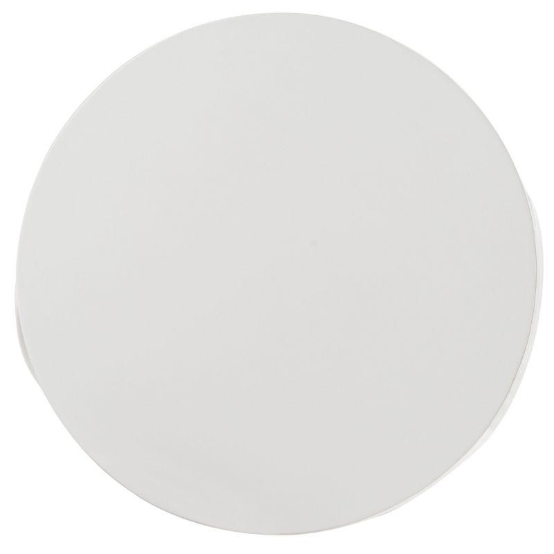 Vikki Concrete Accent Stool - Indoor/Outdoor - VNN1040 - White - Safavieh