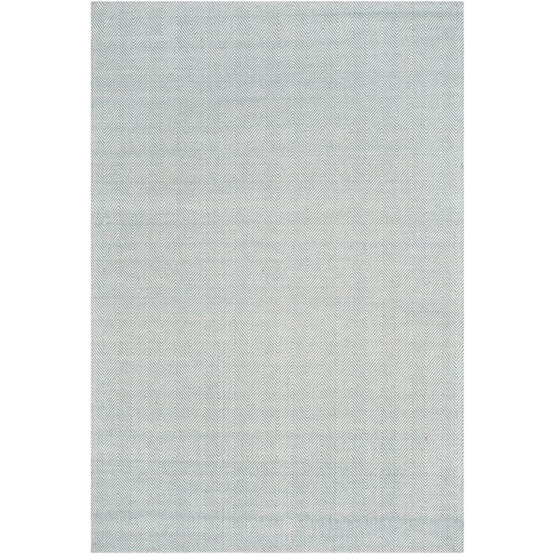Marbella MRB721 Hand Loomed Indoor Accent Rug - Light Blue - 4'x6' - Safavieh