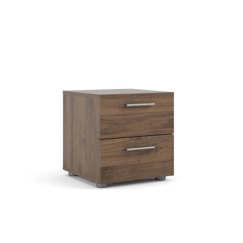 Tvilum, Austin 2 Drawer Nightstand, Walnut