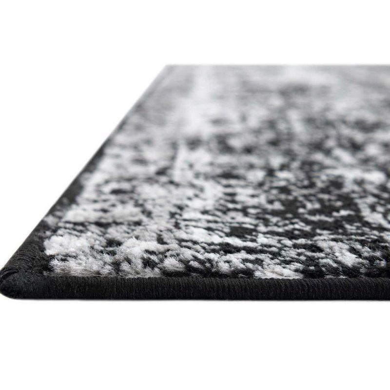 Unique Loom 9' 0 x 12' 0 Sofia Casino Black Area Rug