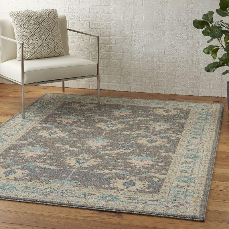 Nourison Tranquil Traditional Persian Bordered Indoor Area Rug