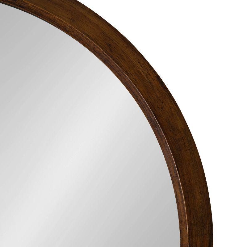 24" x 2" Uldrich Wood Framed Decorative Wall Mirror - Kate & Laurel All Things Decor