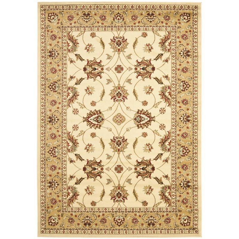 Lyndhurst LNH553 Power Loomed Area Rug - Ivory/Beige - 6'7"x9'6" - Safavieh