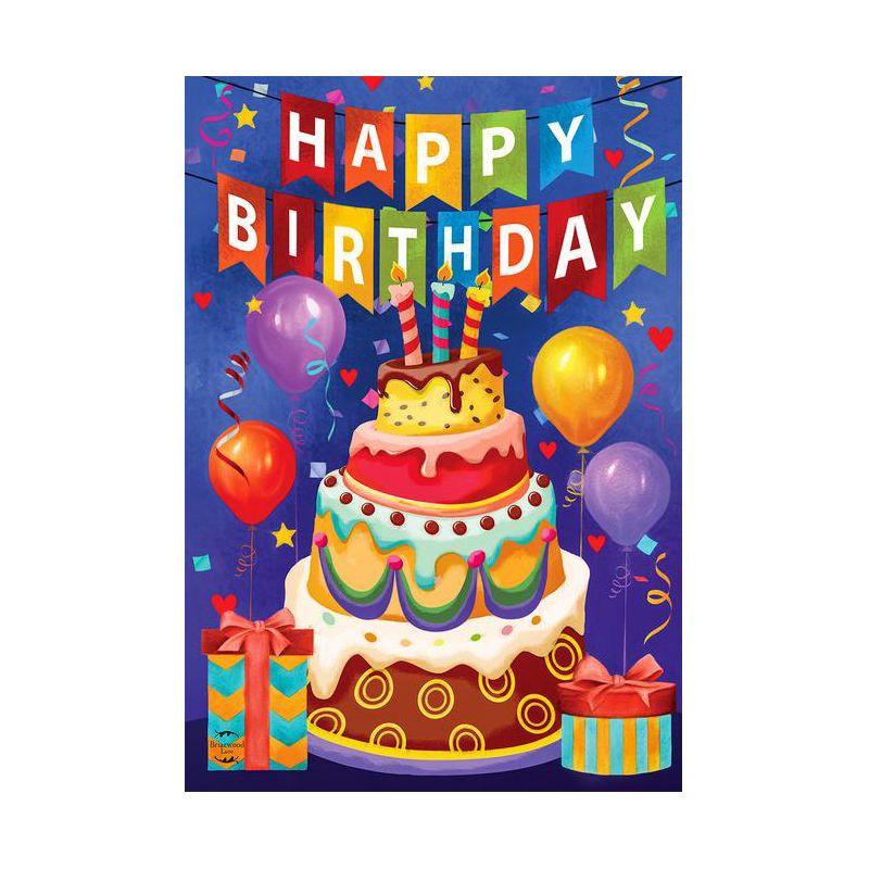 Briarwood Lane Everyday Garden Flag 12x18 For Outdoor Birthday Celebration Garden Flag Flags For Outside