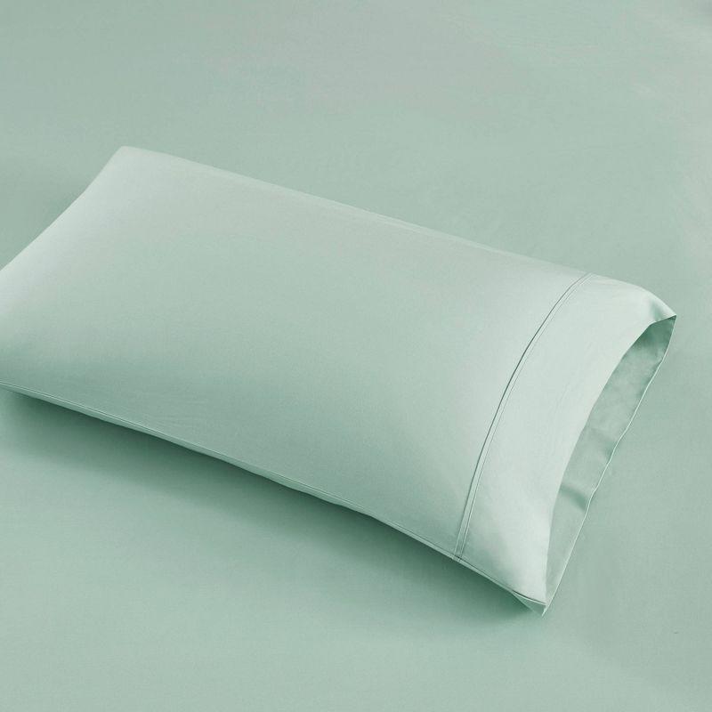 Seafoam Queen 1000 Thread Count Cotton-Polyester Cooling Sheet Set