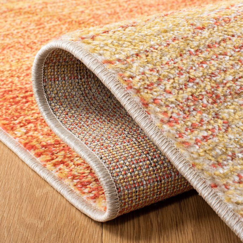 Adirondack ADR142 Machine Made Indoor Area Rug - Orange/Red - 5'-1"x7'-6" - Safavieh