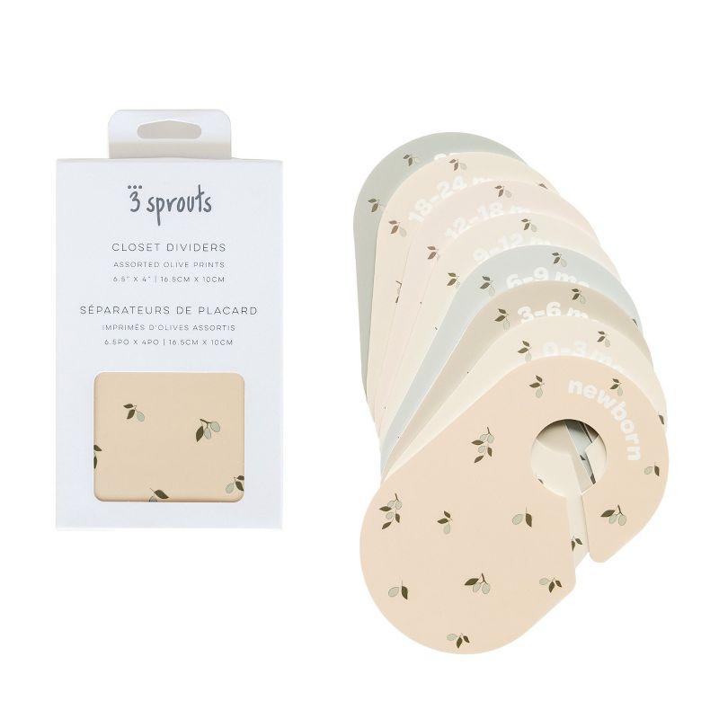 3 Sprouts 3 Sprouts Baby Closet Dividers (Newborn To 24 Months) – Pack Of 8