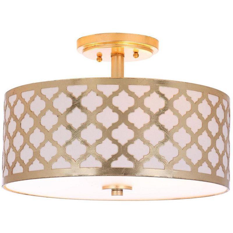 Kora Flush Mount - FLU4000 - Gold - Safavieh