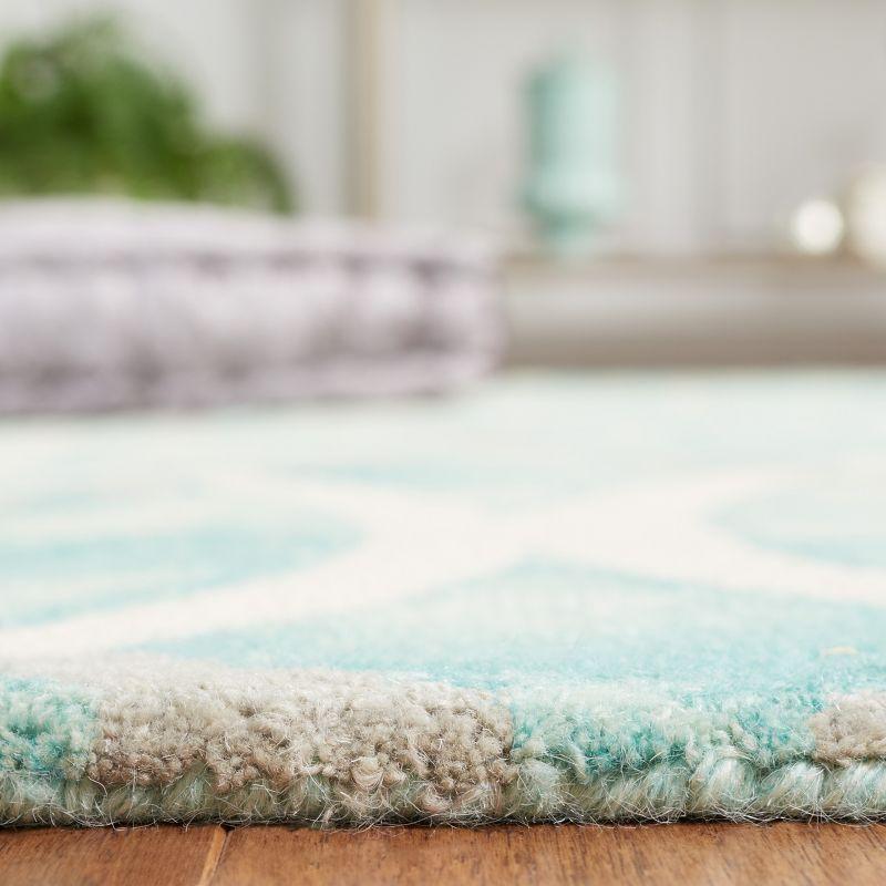Dip Dye DDY534 Hand Tufted Area Rug - Green/Ivory Grey - 8'x10' - Safavieh.