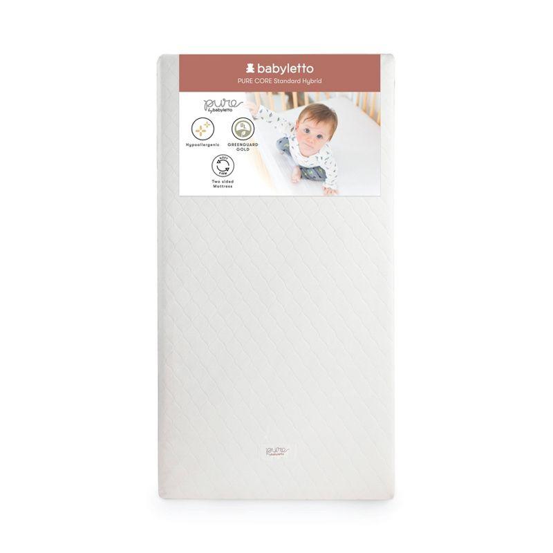 Babyletto Pure Core 2-Stage Waterproof Standard Crib Mattress