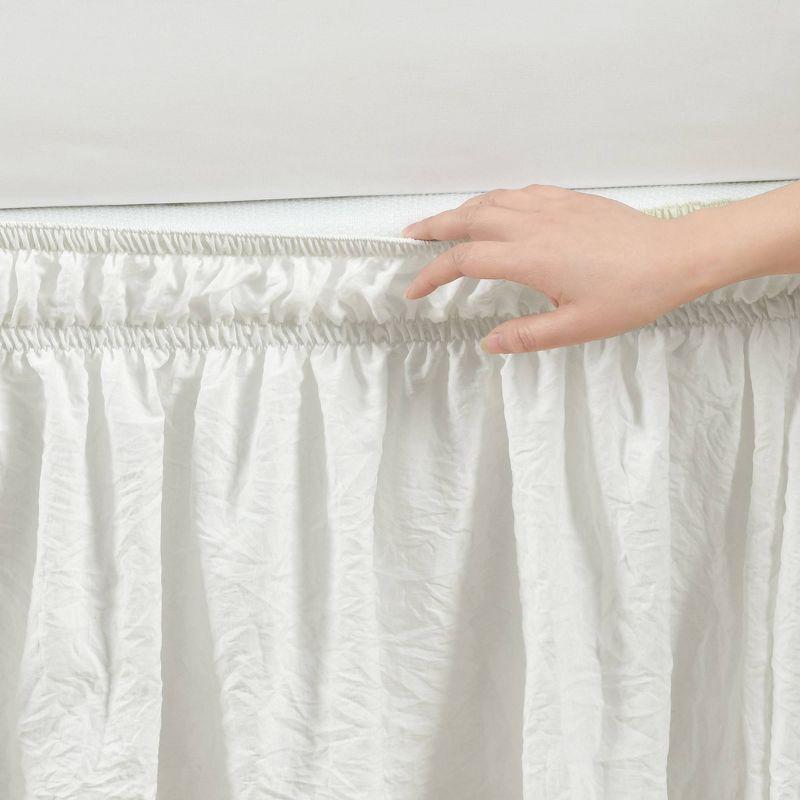 Ruffled Wrap Around Bed Skirt