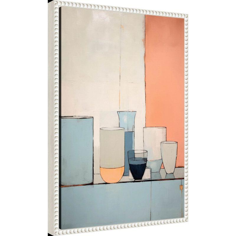 Amanti Art Pastel Still Life by Treechild  Framed Canvas Wall Art