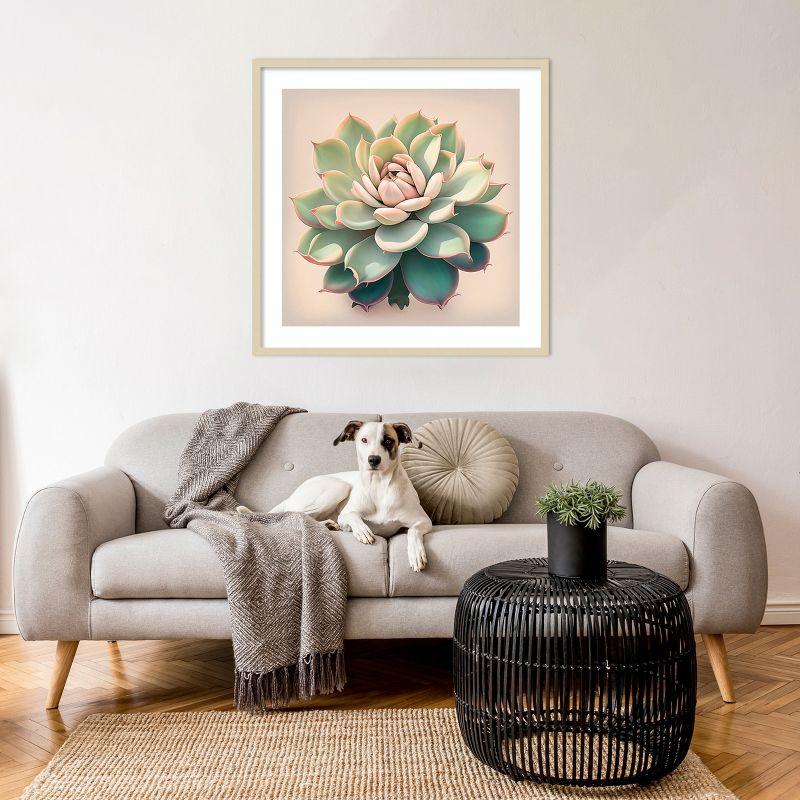 Amanti Art Echeveria Pulidinis by Incado Wood Framed Wall Art Print