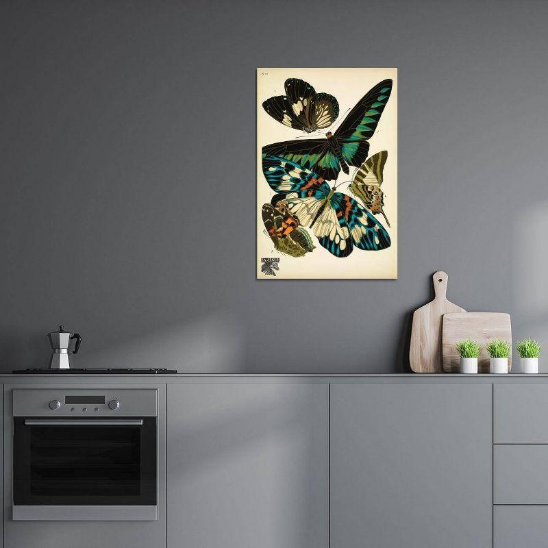 Papillons (Butterflies) X by E.A. Seguy Unframed Wall Canvas - iCanvas