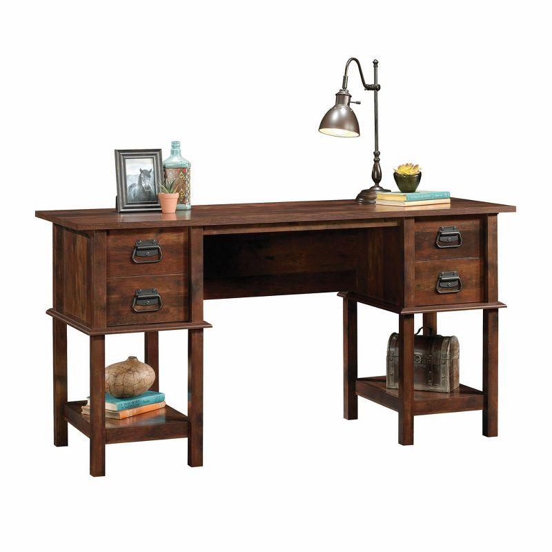 Viabella Desk Dark Brown - Sauder