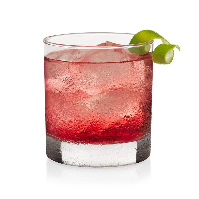 Libbey 11 oz Heavy Base Rocks Cocktail Glasses Set of 12