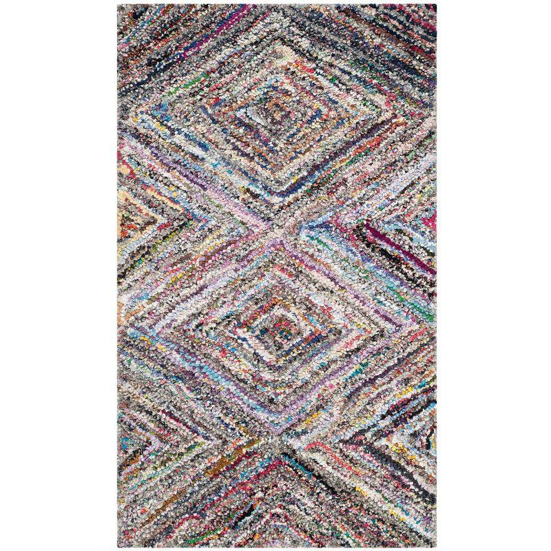 Nantucket NAN314 Hand Tufted Indoor Accent Rug - Multi - 2'3"x5' - Safavieh.