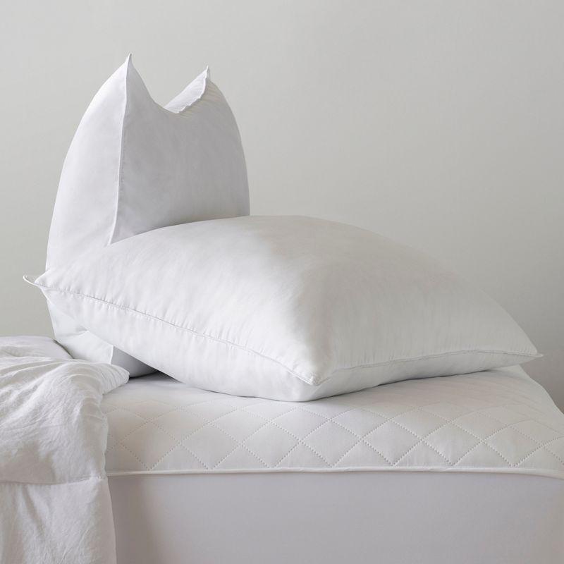 Ella Jayne Home Signature Plush Allergy Resistant Down Like Fiber Pillow Medium (Set of 2)