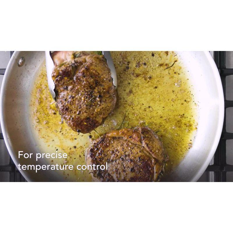 KitchenAid ® 10-Piece 5-Ply Clad Stainless Steel Cookware Set