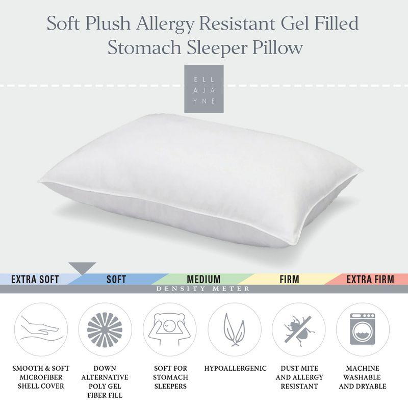 King Size White Hypoallergenic Memory Foam Pillow