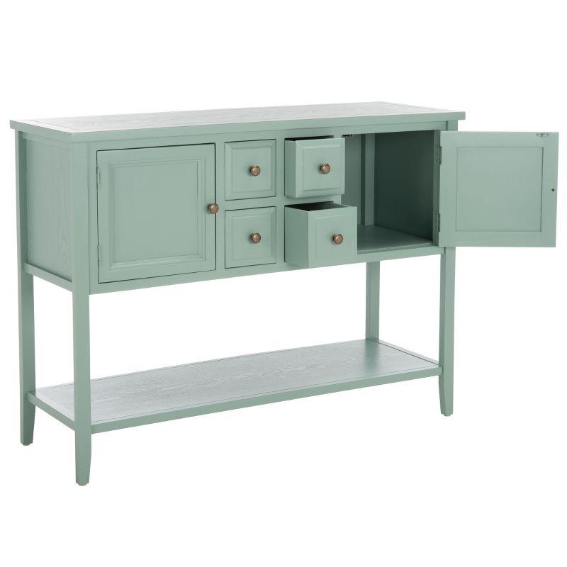 Charlotte Sideboard - AMH6517 - Aqua Smoke - Safavieh Couture