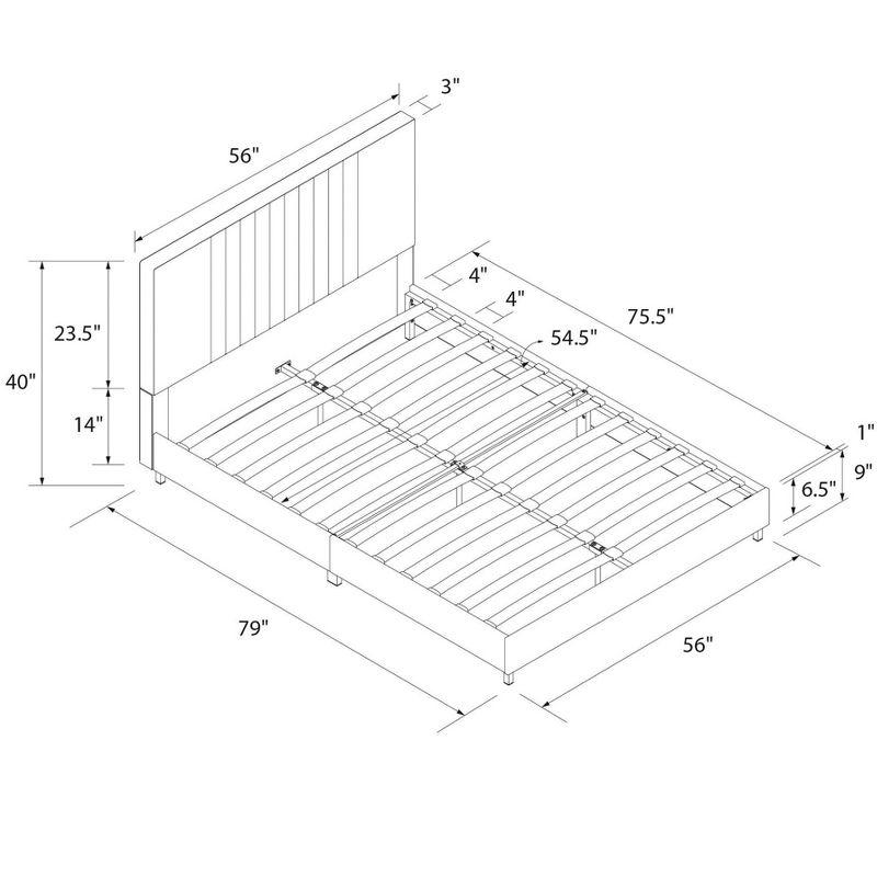 RealRooms Rio Upholstered Bed