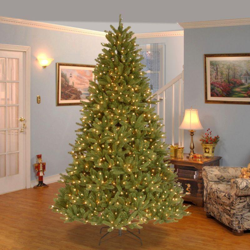 7.5' Prelit Grande Fir Artificial Christmas Tree with Clear Lights