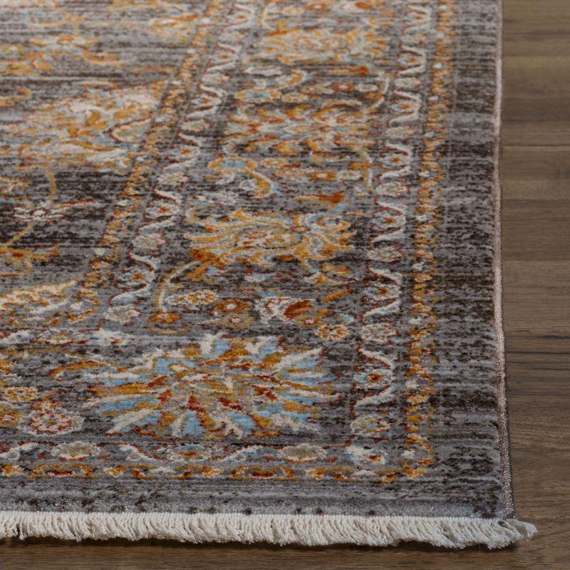 Vintage Persian VTP469 Power Loomed Indoor Runner Rug - Light Brown/Multi - 2'2"x12' - Safavieh