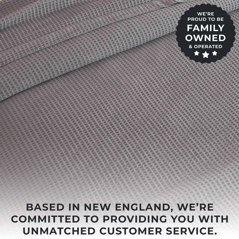 FreshFolds 100% Cotton Waffle Weave Blanket