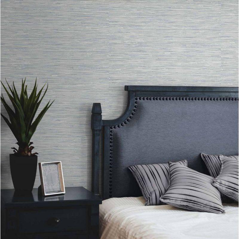 NextWall Cyprus Faux Grasscloth Peel and Stick Wallpaper