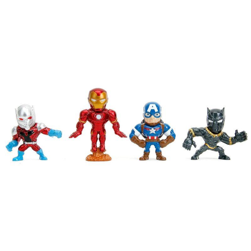 Jada Toys Marvel Avengers 2.5 Inch Die-Cast Figure 4-Pack