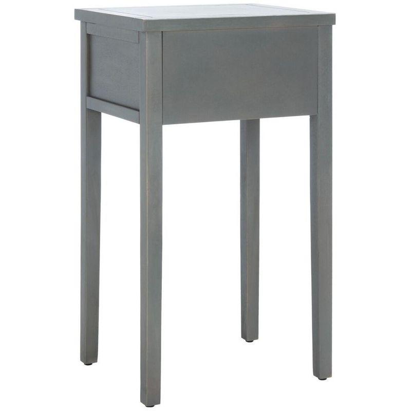 Abel Nightstand With Storage Drawer - AMH6626 - Ash Grey - Safavieh Couture