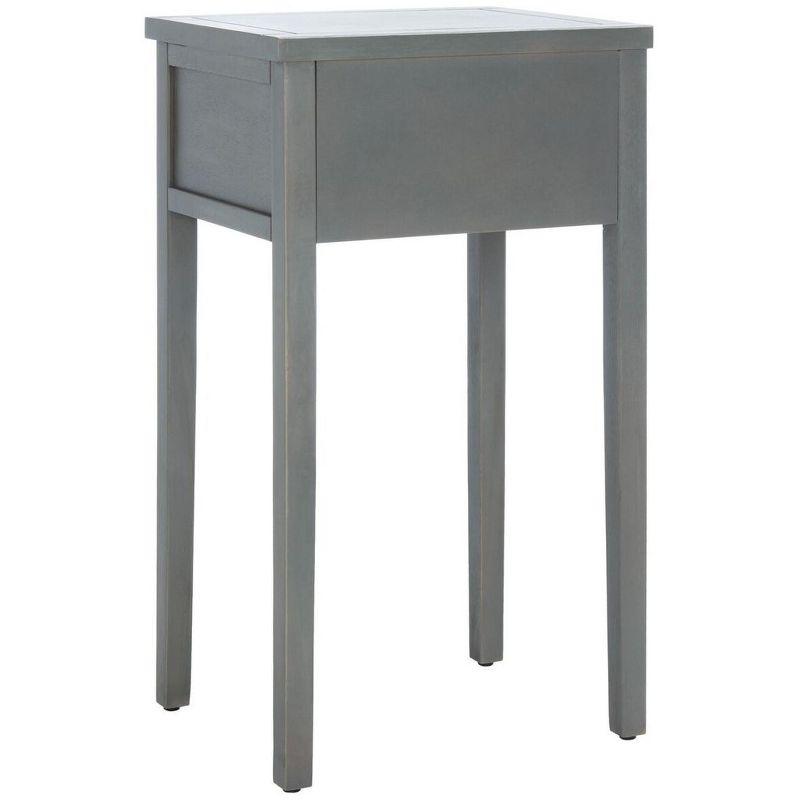 Abel Nightstand with Storage Drawers  - Safavieh