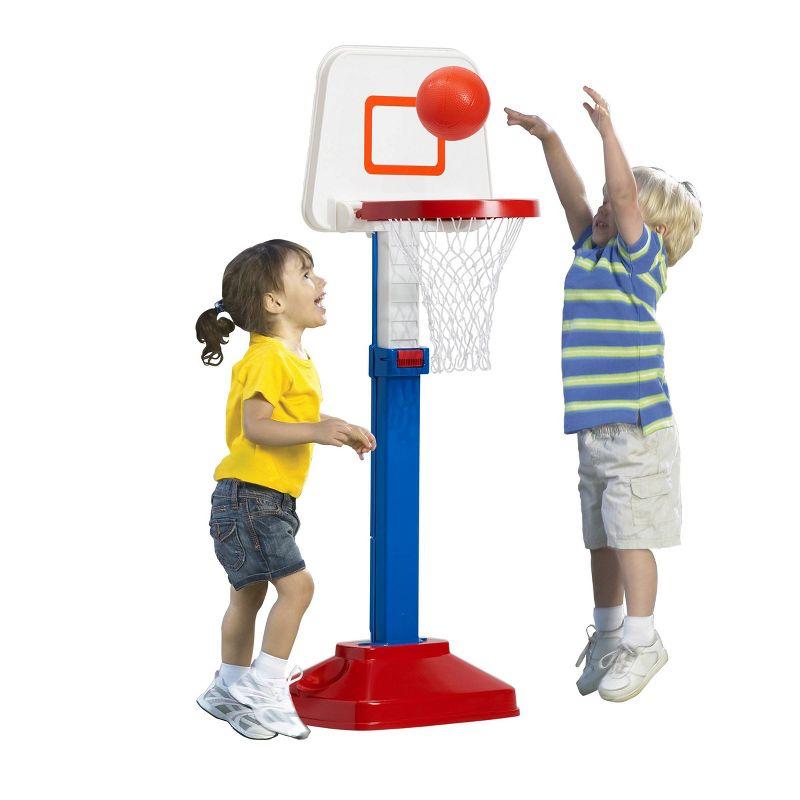 American Plastic Toys Jump N Slam Basketball Set