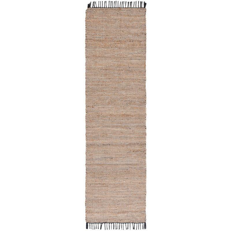 Vintage Leather VTL203 Hand Woven Indoor Accent Rug - Beige - 2'3"x4' - Safavieh