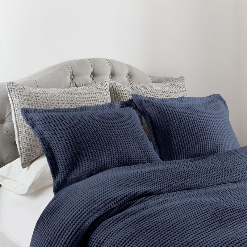 Mills Waffle Duvet Bedding Set - Levtex Home