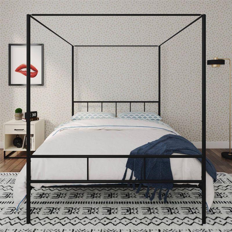 Marion Metal Canopy Bed