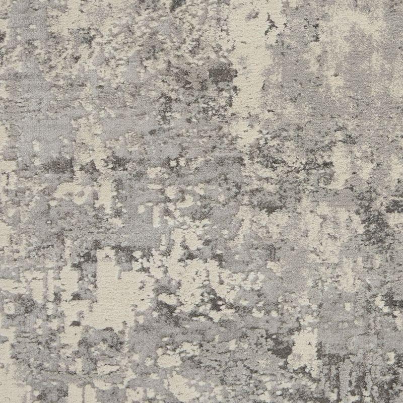 Nourison Rustic Textures Modern Indoor Area Rug Grey/Beige 3'11" x 5'11"