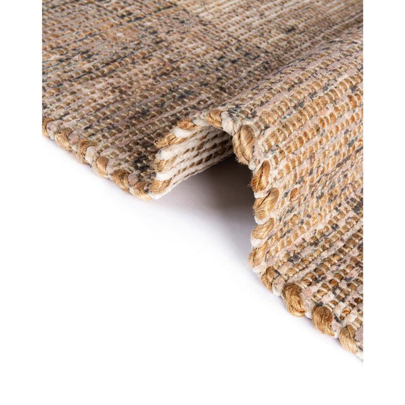 Unique Loom 2' 2 x 6' 1 Chenille Jute  Runner Rug