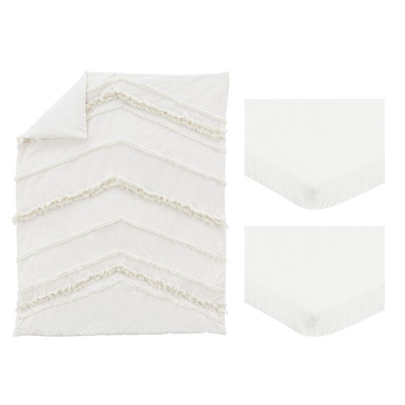 Sweet Jojo Designs Boho Fringe 3 Piece Mini Crib Bedding Set by Sweet Jojo Designs (Set of 3)