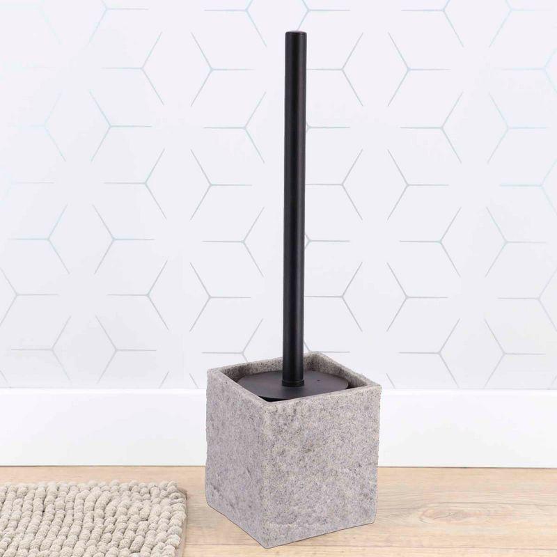 Evideco Evideco Resin Toilet Brush And Holder